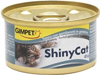 Gimpet cat cons. ShinyCat tuniak/krevety 2x70g + Množstevná zľava