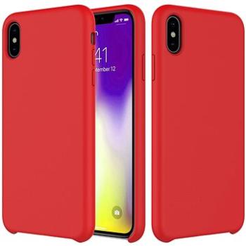 Epico Silicone na iPhone XS Max – červený (33010101400003)