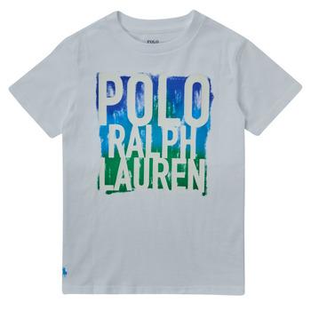 Polo Ralph Lauren  Tričká s krátkym rukávom GEMMA  Biela