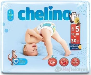 CHELINO T5 detské plienky (13-18 kg) s dermo ochranou 30 ks