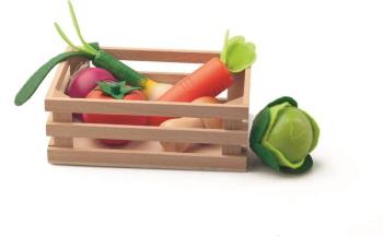 Drevená zelenina v debničke Colorful vegetables 