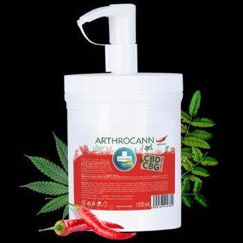 Annabis Arthrocann hrejivý gél CBD+CBG 1000 ml