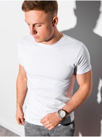 Pánske tričko bez potlače S1370 - biela