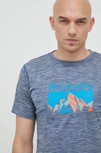 Športové tričko Columbia Zero Rules s potlačou