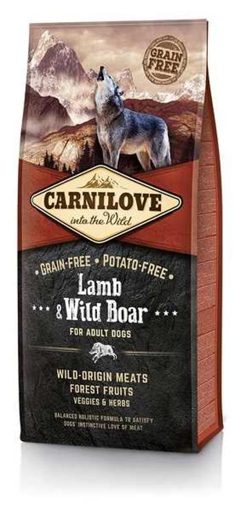 Carnilove Lamb&Wild Boar Adult 12kg New