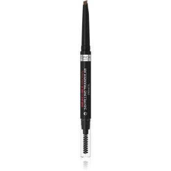 L’Oréal Paris Infaillible 24h Filling Triangular Pencil precízna ceruzka na obočie vodeodolná odtieň 05 Light Brunette 1 ml