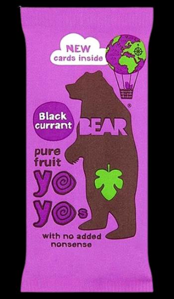 Bear Čiernoríbezľové rolky ovocné 20 g