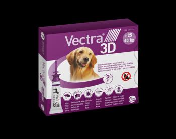 Vectra 3D Spot-on pre psy L (25-40 kg) 3 x 4.7 ml