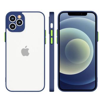 IZMAEL Apple iPhone 12 Pro Silikónové flexibilné puzdro Milky Case  KP11801 modrá
