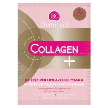 DERMACOL Collagen+ Intenzívna omladzujúca pleťová maska 2 x 8 ml