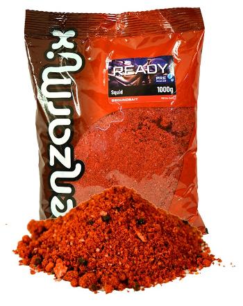 Benzar mix krmítková zmes predmiešaná ready carp groundbait 1 kg - squid