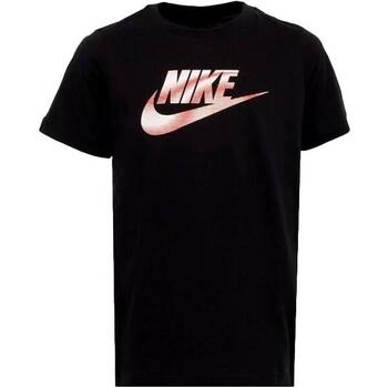 Nike  Tričká s krátkym rukávom CAMISETA UNISEX  SPORTSWEAR DX9524  Čierna
