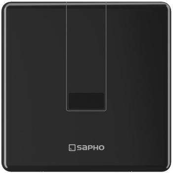 SAPHO - Automatický infračervený splachovací ventil pre pisoár 24V DC, čierný PS002B
