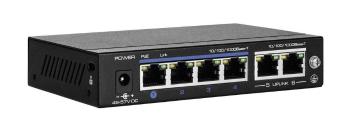 ABUS  sieťový switch 4 porty  funkcia PoE