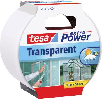 tesa  56349-00000-04 inštalačné izolačná páska tesa® Extra Power priehľadná (d x š) 10 m x 50 mm 1 ks