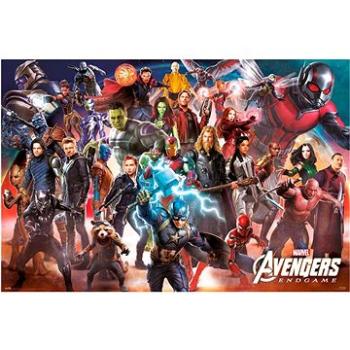 Avengers – Endgame Line Up – plagát (8435497232351)