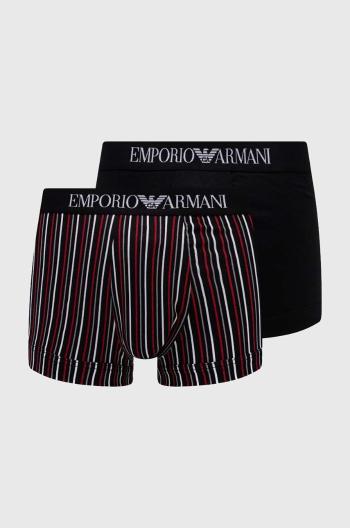 Boxerky Emporio Armani Underwear 2-pak pánske, červená farba, 111210 4R504