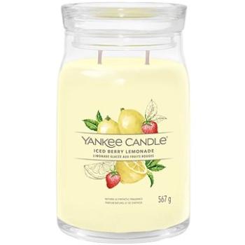 YANKEE CANDLE Signature sklo 2 knôty Iced Berry Lemonade 567 g (5038581129006)