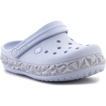 Crocs  Crockband Geometric Glitter Band Clog Kids 210134-5AF  Sandále Modrá