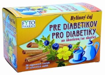 FYTOPHARMA Čaj pre diabetikov so škoricou 20x1,5g