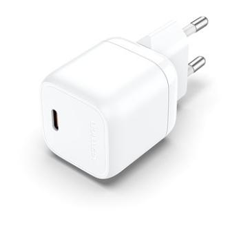 Vention 1-port Stylish USB-C GaN Charger (30 W) White (FAKW0-EU)