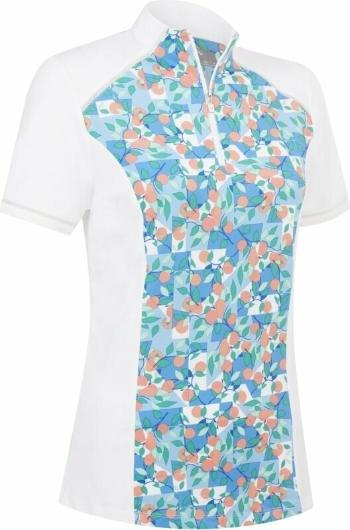 Callaway Women Cubist Oranges Brilliant White S Polo košeľa