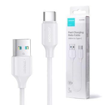 JoyRoom kábel USB-A na USB-C - 0.25m - Biela KP31118