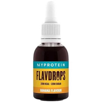 MyProtein FlavDrops 50 ml, banán (5055534306475)