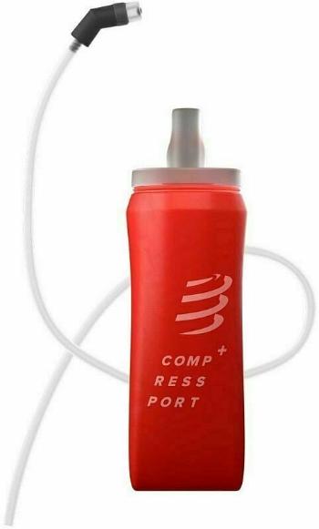 Compressport ErgoFlask 500ml + Tube Red 500 ml Fľaša na behanie