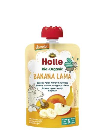 Banana Lama - banán, jablko, mango a marhuľa BIO HOLLE 100 g