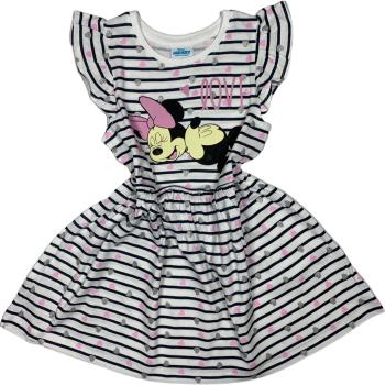 EPlus Dievčenské šaty Minnie Mouse - Pruhované Veľkosť - deti: 116