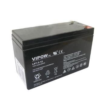 Batéria olovená 12V 7.5Ah VIPOW