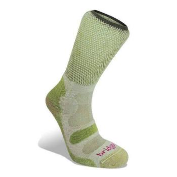 Ponožky Bridgedale Hike Lightweight Cotton Cool Comfort Boot Women's spring green/720 M (5-6 UK)