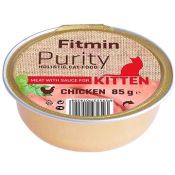 Fitmin Purity Kuracie mäso vo vývare pre mačiatka 85 g (8595237018208)