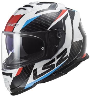 LS2 FF800 Storm Racer Blue Red L Prilba