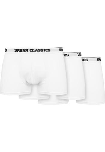 Urban Classics Organic Boxer Shorts 3-Pack white+white+white - XXL
