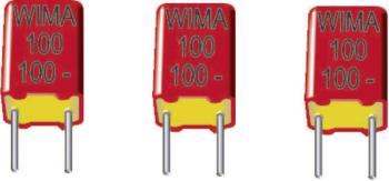 Wima FKP2J011001D00HSSD 1 ks fóliový FKP kondenzátor radiálne vývody  1000 pF 630 V/DC 2.5 % 5 mm (d x š x v) 7.2 x 4.5