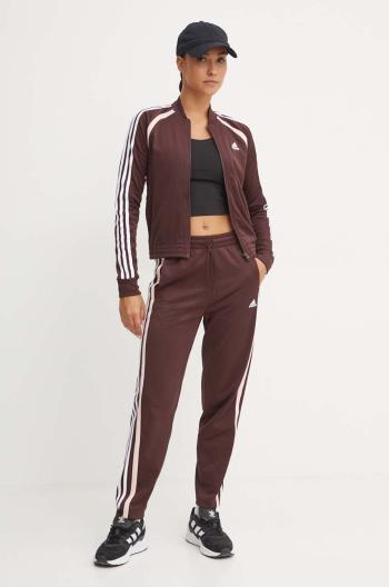 Tepláková súprava adidas Teamsport dámska, bordová farba, IX1108