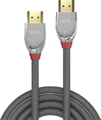 LINDY HDMI prepojovací kábel #####HDMI-A Stecker, #####HDMI-A Stecker 1.00 m sivá 37871  #####HDMI-Kabel