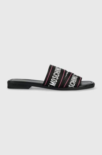 Šľapky Love Moschino dámske, čierna farba, JA28412G0GIX600A