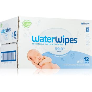 Water Wipes Baby Wipes 12 Pack detské jemné vlhčené obrúsky 12x60 ks