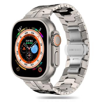 Tech-Protect Stainless Line remienok na Apple Watch 42/44/45/49mm, titanium