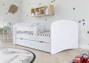 Detská posteľ Ourbaby Loki biela 140x70 cm