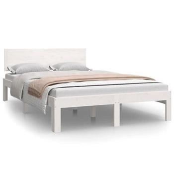 Rám postele biely masívna borovica 120 × 200 cm, 810491