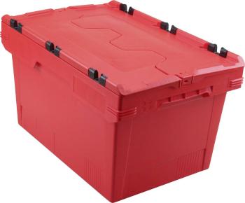 Allit 456662 box s odklopným vekom ProfiPlus CrocoLid 40/32  (š x v x h) 600 x 349 x 400 mm červená 1 ks
