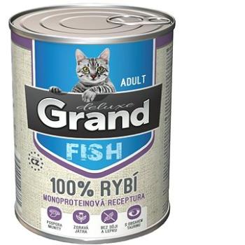 Grand deluxe 100 % RYBIA pre mačku 400 g (8594029443761)