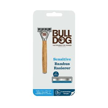 Bulldog Holiaci strojček Bamboo Bulldog Sensitive + 2 náhradné hlavice