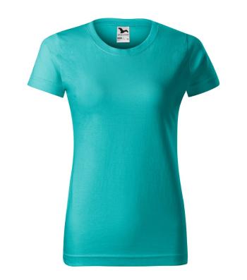 MALFINI Dámske tričko Basic - Emerald | XS