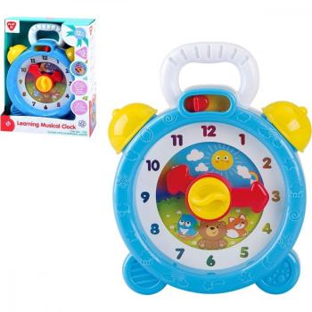 TEDDIES UCEBNE HUDOBNE HODINY PLAST V KRABICI 20X25X7CM 12M+ /00560095/