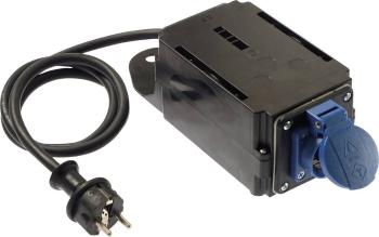 AS Schwabe 60533 Obmedzovač zapínacieho prúdu 230 V. čierna H07RN-F 3G 1,5 mm² IP44